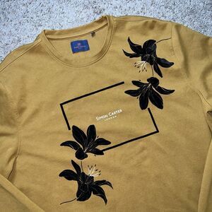 NWOT Simon Carter London Men’s Lily’s Sweatshirt‎ Crewneck 2XL  MSRP $3300